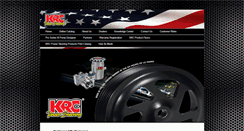 Desktop Screenshot of krcpower.com